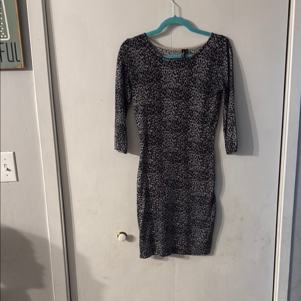 Leopard Print Bodycon Dress